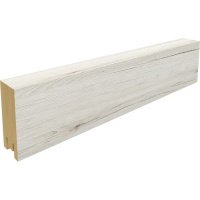 Интерьерная рейка МДФ Ривьера Дуб Санремо Белый 40*30*2700