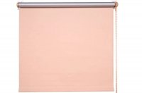 Рулонная штора 60*160 Блэкаут BASIC персик