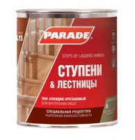 Лак паркетный алкидный глянцевый PARADE L15 Ступени&Лестницы 2,5л (Р) купить в каталоге интернет магазина СМИТ с доставкой по Улан-Удэ