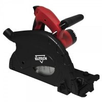 Пила дисковая ELITECH погружная 1675П (4500об/мин, диск d 210*30мм, 1600Вт)+шина