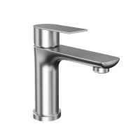 Смеситель для раковины KERAMA MARAZZI Велато,без д/к, брашированная сталь VL.2601.KM.SST