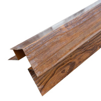 Планка угла внешнего сложная Woodstock 75*75*3000 Золотой дуб