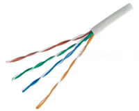Кабель UTP 4x2x24 AWG Cat5e CCA PVC 305м ЭРА SIMPLE F/UTP экран. Внутренний (Б0044440) купить в каталоге интернет магазина СМИТ с доставкой по Улан-Удэ