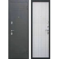 Дверь мет. Гарда (Серебро) 7,5см 960*2050 "Л" Белый ясень, Карат