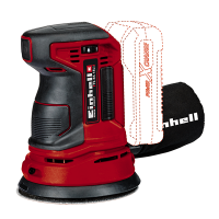 Шлифмашина эксцентриковая Einhell PXC TE-RS 18В, 22000кол/мин, 125мм, БЕЗ ЗУ И АКБ (4462010)