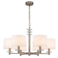 Люстра ESCADA 641/6PL E14*60W Satin nickel ***