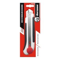 Нож пистолетный 25мм обрезин., винт. фиксатор "Монтажник" (600508)