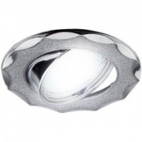 Светильник точечный DK17 CH/SH SL MR16 GU5.3 сереб.блеск/хром ЭРА (Б0043755)