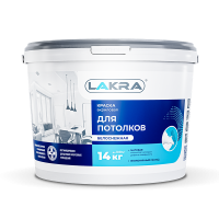 Краска в/д Для Потолка Лакра  3кг 