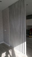 Интерьерная рейка МДФ Ривьера Дуб Санремо Белый 40*30*2700 купить в каталоге интернет магазина СМИТ с доставкой по Улан-Удэ