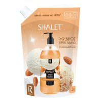 БХ Жидкое крем-мыло SHALET Миндальное мороженое 1л Дой-пак