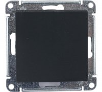 Выключатель 1 кл с/п IP44 прох. Карбон AtlasDesign AQUA ATN441061 (20/160)