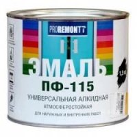 Эмаль ПФ-115  PROREMONTT 0,9 кг зеленая (10) купить в каталоге интернет магазина СМИТ с доставкой по Улан-Удэ