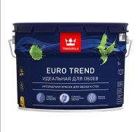Краска TIKKURILA EURO TREND A 9 л для обоев купить в каталоге интернет магазина СМИТ с доставкой по Улан-Удэ