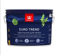Краска TIKKURILA EURO TREND A 9 л для обоев купить в каталоге интернет магазина СМИТ с доставкой по Улан-Удэ