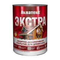 Антисептик лессирующий алкидный п/гл Акватекс Экстра сосна 0,8л  купить в каталоге интернет магазина СМИТ с доставкой по Улан-Удэ