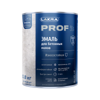 Эмаль для бетонных полов Лакра красная RAL3009, 1,7кг (3)