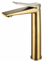 Смеситель для раковины ESKO Shanghai Gold, высокий, арт. SHA25Gold