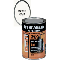 Эмаль Грунт 3 в 1 DALI белая RAL9010, 0,75л (6)