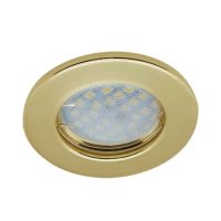 Светильник точечный Ecola MR16 Light DL90 GU5.3 встр.плоский Золото 30*80 FG1611EFY ***