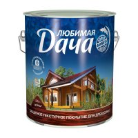 Антисептик лессирующий алкидный п/мат Любимая дача сосна 2,7л (4)
