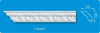 Плинтус потолочный 13020 1,3м купить в каталоге интернет магазина СМИТ с доставкой по Улан-Удэ