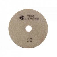Круг шлифовальный гибкий алмазный 100мм Р30, мокрое шлифование Trio-Diamond (340030) купить в каталоге интернет магазина СМИТ с доставкой по Улан-Удэ
