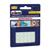 Амортизаторы 8,5мм*2,2мм  UNIBOB самокл (15 шт/уп.) прозрачные