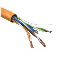 Кабель UTP 4x2x24 AWG Cat5e CU нг(А) HF 305м неэкранированный 305m МЕДЬ Внутренний (Б0044430)