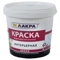 Краска в/д Интерьерная Лакра  1,3кг  купить в каталоге интернет магазина СМИТ с доставкой по Улан-Удэ