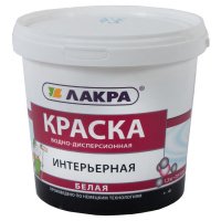Краска в/д Интерьерная Лакра  1,3кг  купить в каталоге интернет магазина СМИТ с доставкой по Улан-Удэ