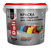 Краска DALI для стен и потолков база А 5л
