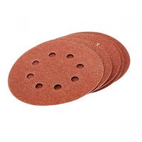 Круг абразивный 125мм P36, с отверстиями, WILLMARK 5шт (39661К)