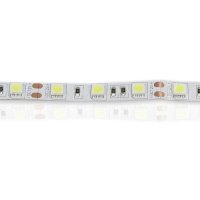 Лента светодиодная 12V 5050 60Led 14,4W IP20 теплый белый 5 м