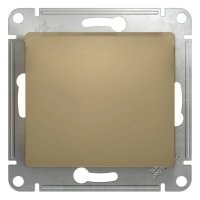 Выключатель 1 кл с/п прох Титан Glossa GSL000461 (20/160)