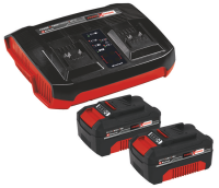 Аккумулятор + Устройство зарядное двойное Einhell PXC 2x4,0Aч, Twincharger Kit (4512112)