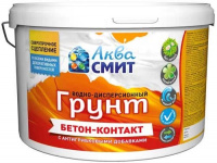 Грунтовка Бетон-Контакт АКВА СМИТ СТРОИТЕЛЬ 12кг